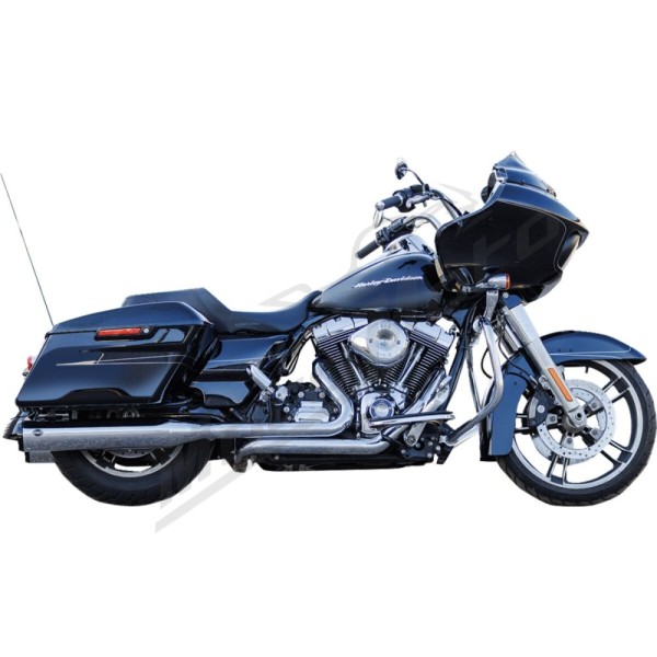 S&S CYCLE 4-1/2" GNX Slip-On Mufflers Harley Davidson FLHR / FLHRC / FLHRCI 1340-1800cc 95-16