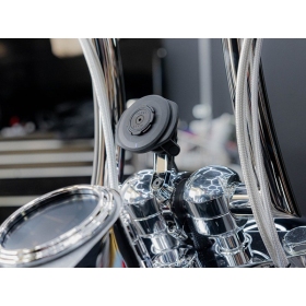 QUAD LOCK Pro Chrome Handlebar Mount - Large for FATBAR / Special CUSTOM handlebars