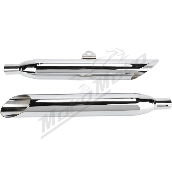 COBRA Slashcut Slip-On Mufflers Yamaha XVS 1100 06-09