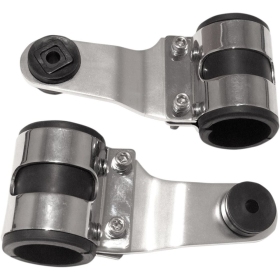 EMGO Universal Side Mount Lightweight Headlamp Brackets Ø35mm