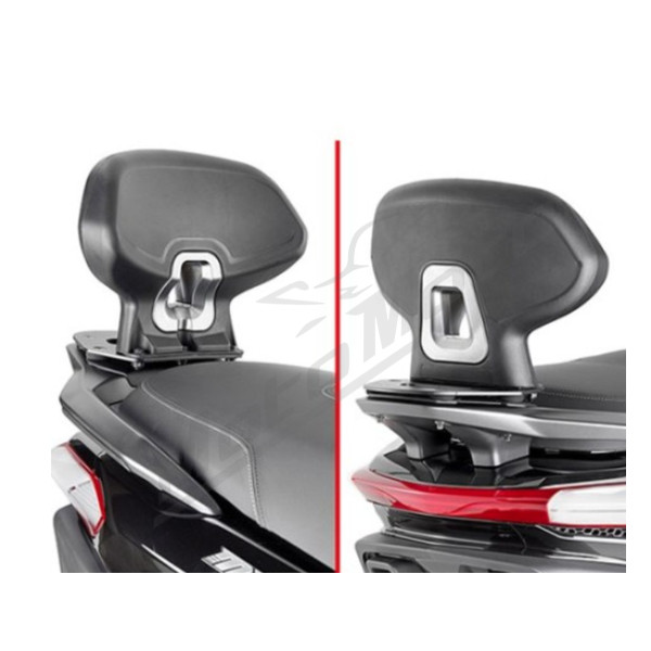 KAPPA Passenger backrest Piaggio MP3 400-530 22-25