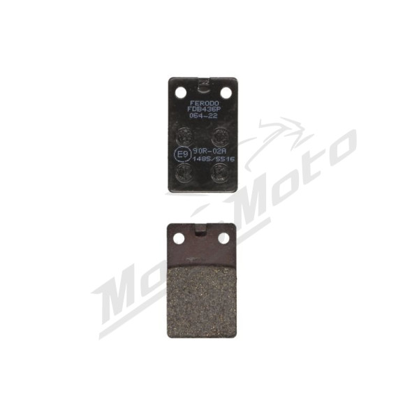 Ferodo platina-P Brake Pads Benelli / Malaguti 50-80cc 94-01