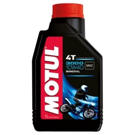 Alyva MOTUL 3000 10W40 Mineralinė - 4T - 1L