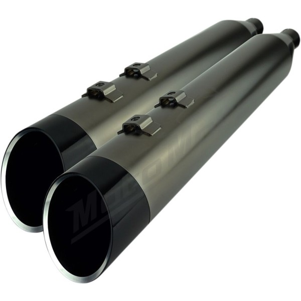 KHROME WERKS 4-1/2" HP-Plus® Slip-On Mufflers Harley Davidson FLHFB / FLHR / FLHRC / FLHRXS / FLHT / FLHTKL / FLHX / FLHXSE / FLTRXS / FLTRXSE 1750-1977 17-25