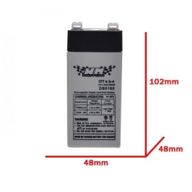 Battery QT4.5-4 4V / 4.5Ah