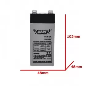 Akumuliatorius QT4.5-4 4V / 4.5Ah