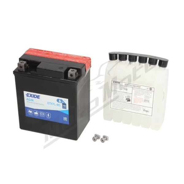 EXIDE YTX7L-BS Akumuliatorius 12V 6Ah