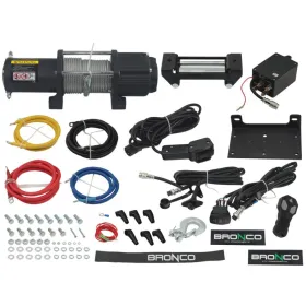 Bronco winch 5000lbs (2268kg) wire rope 5.5mm x 15.2m