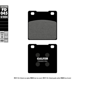 GALFER Semi-Metallic Brake Pads Bimota / Honda / Suzuki 120-750 77-00