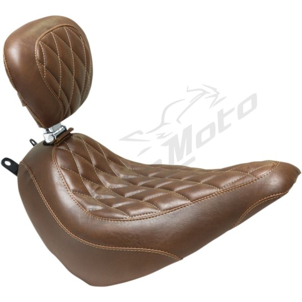 MUSTANG Wide Tripper™ Solo Seat Harley-Davidson FLDE / FLHC / FLHCS 1750–1868 cc 2018–2024