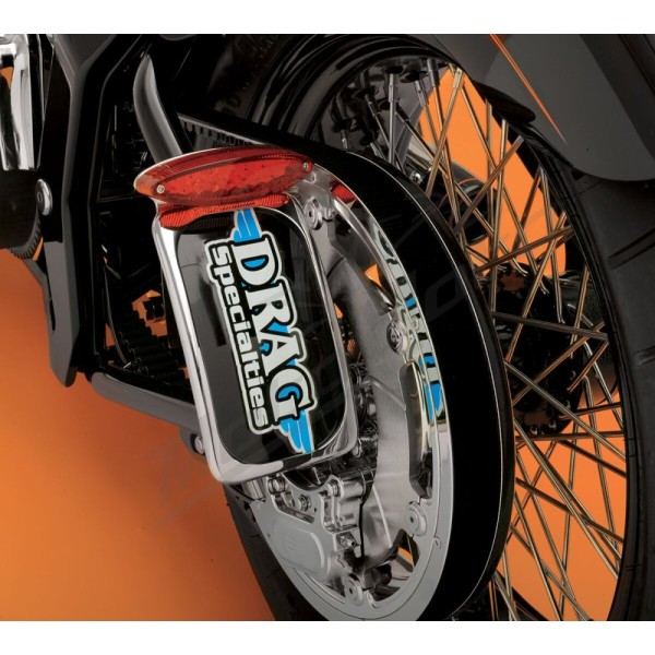 DRAG SPECIALTIES Mini Led Cat Eye Universal Taillight with License Plate Mount