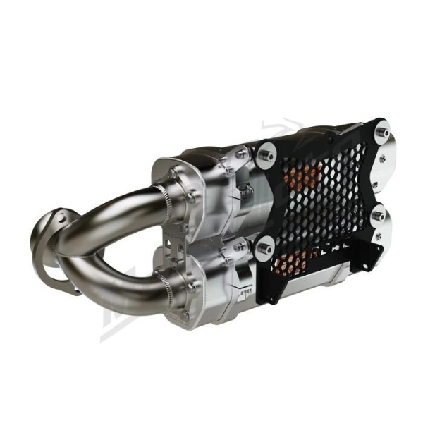 RJWC POWERSPORTS APX Aluminium Slip-On Muffler CF Moto Zforce 950-1000cc 20-24