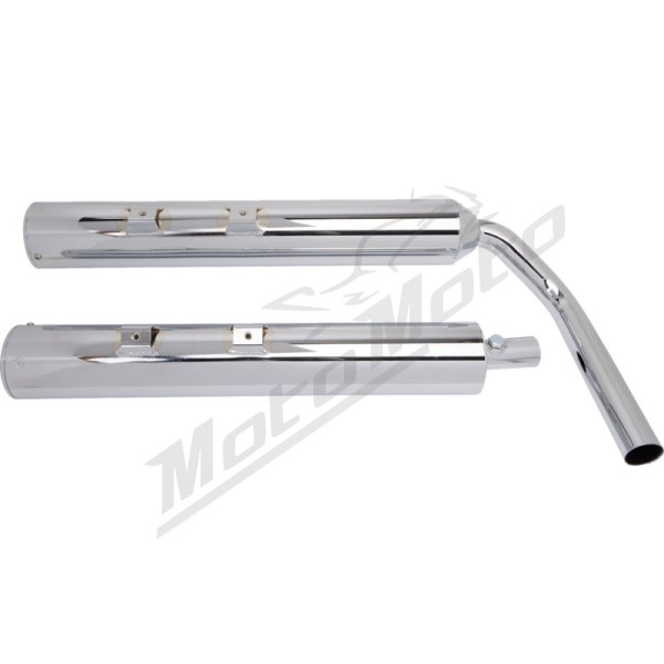 COBRA 4" Slip-On Mufflers Kawasaki VN 1700 09-22