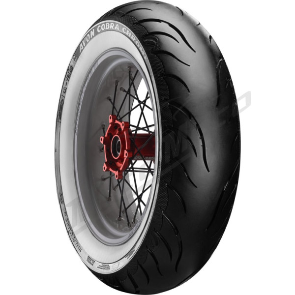 AVON Cobra Chrome AV92  Tire White Wall TL 74H 130/90 R16
