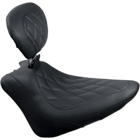 MUSTANG Wide Tripper™ Solo Seat Harley Davidson FLS / FLSS / FXS 1584–1800cc ABS 11–17
