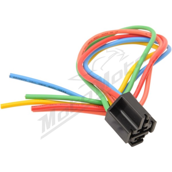 DRAG SPECIALTIES Relay Socket Assembly 5 pins