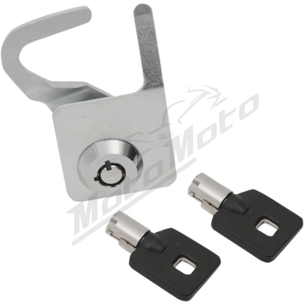 DRAG SPECIALTIES Tour-Pak® Hardware Lock with Key Harley Davidson FLHR / FLHRC / FLHRCI / FLHRI 1340-1690cc 92-13
