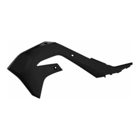 Polisport radiatoriaus apdaila Kawasaki KX 250/450cc 19-23 Juoda