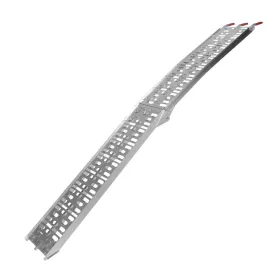 Biketec 2024/06 universal aluminum openwork overrun ramp 226 x 30,5 cm
