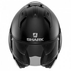 Shark Evo-Es Blank Matt Black Flip-up helmet