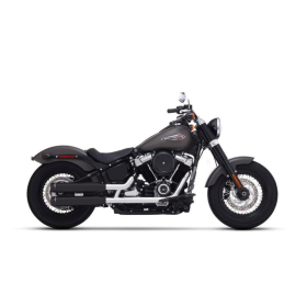 RINEHART RACING 500-1201 3.5 Muffler Slip-On Duals (black) for Harley Davidson FLFB / FLFBS / FLSL / FXBB / FXBBS 1750-1923cc 18-24