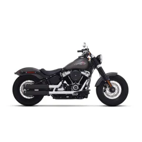 RINEHART RACING 500-1201 3.5 Muffler Slip-On Duals (black) for Harley Davidson FLFB / FLFBS / FLSL / FXBB / FXBBS 1750-1923cc 18-24