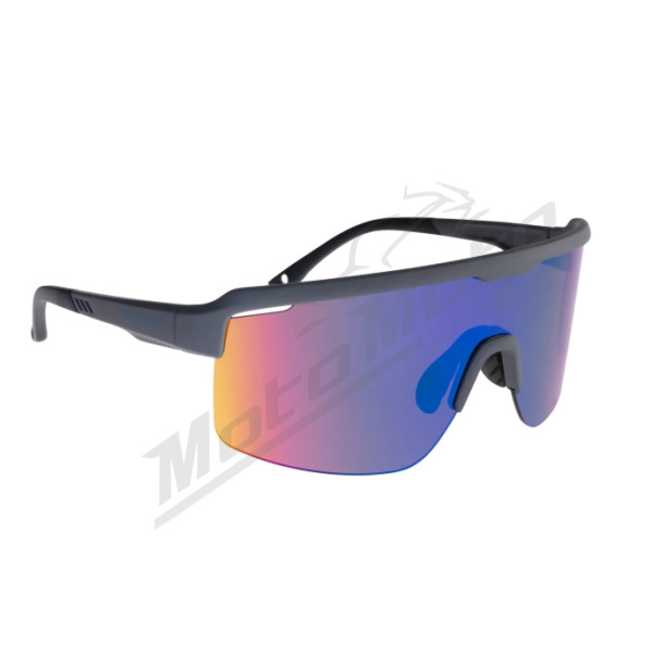 Oxford Pave Slate Frame Purple Lens Sunglasses