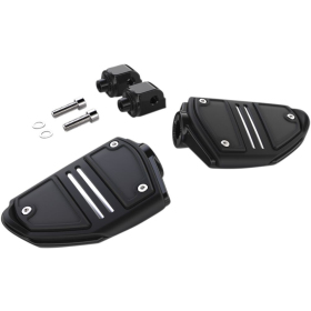 CIRO Twin Rail Footrests Harley Davidson FLDE / FLFB / FLFBS / FLHC / FLHCS 1750-1923cc 18-25