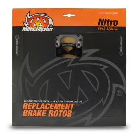 MOTO-MASTER Nitro Priekinis plaukiojantis stabdžių diskas Yamaha FZ6 / MT / XJ / XV / YZF 250/1700 03-25