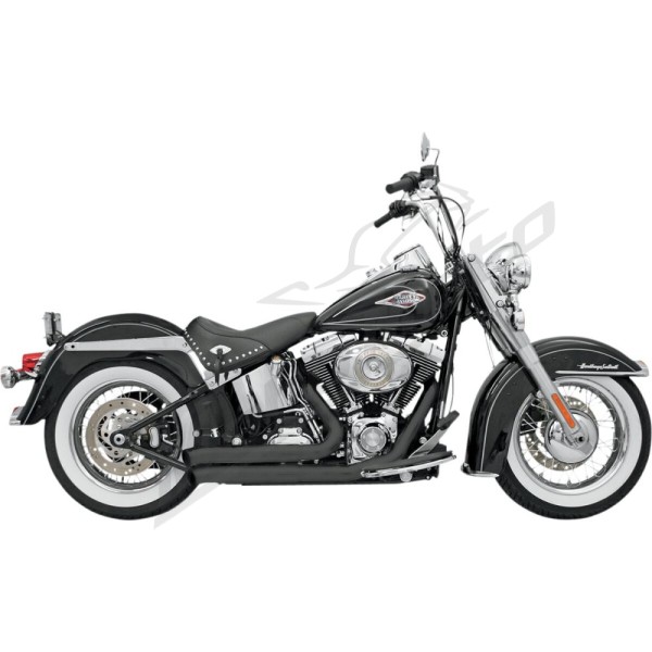 BASSANI XHAUST FireSweep Series Exhaust System Harley Davidson 1340-1800cc 1985-2017