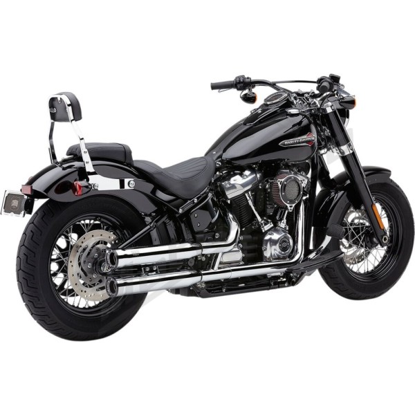 COBRA RPT 3" Slip-On Mufflers Harley Davidson FLFB / FLBS / FLSL / FXBB / FXBBS / FXLR / FXLRS / FXST 1750-1923cc 18-25