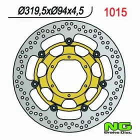 NG BRAKES Priekinis plaukiojantis stabdžių diskas 320mm Honda CBR / VTR 1000cc 00-07