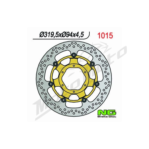 NG BRAKES Front Floating Brake Disc 320mm Honda CBR / VTR 1000cc 00-07