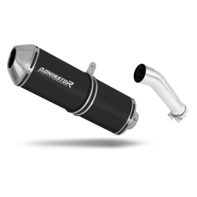 Kawasaki ER 5 500 1996-2006 Exhaust Silencer Muffler OVR BLACK + dB killer
