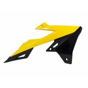 RACETECH Radiator Cover Suzuki RM-Z 250/450cc 18-23 Yellow/ Black