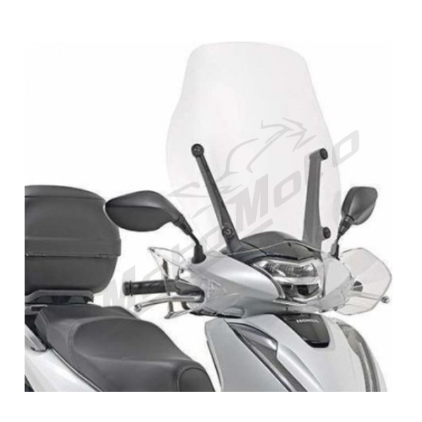 KAPPA Priekinis stiklas skaidrus 59.5x44cm Honda SH 125-150i 17-19
