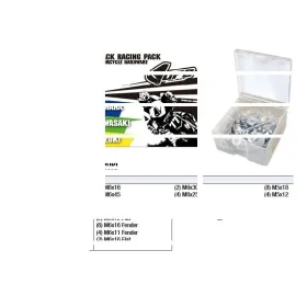 UFO Track Racing Pack Hardware Sets Kawasaki / Suzuki / Yamaha