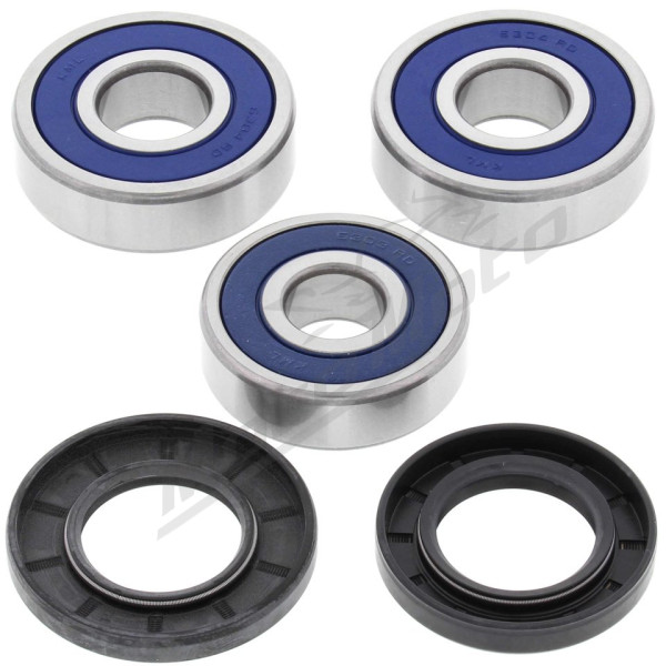 ALL BALLS RACING REAR WHEEL BEARING KIT Yamaha RD / XS 400-500cc 76-79