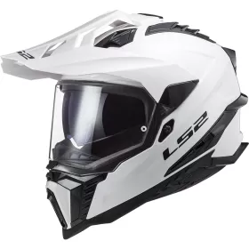 Helmet LS2 MX701 Explorer Solid White 