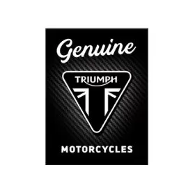 MAGNET TRIUMPH GENIUS MOTORCYCLES 6x8