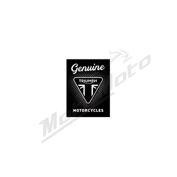 MAGNET TRIUMPH GENIUS MOTORCYCLES 6x8