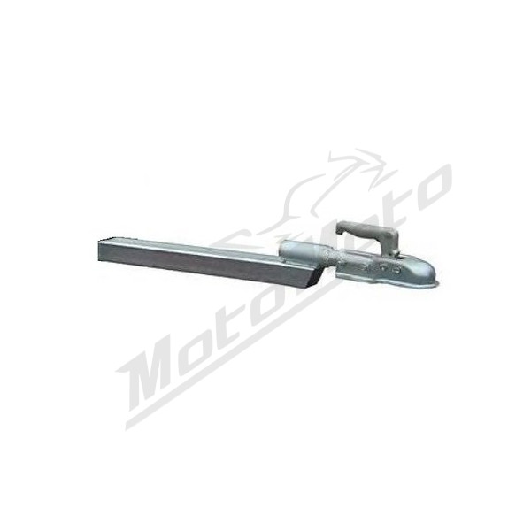 Drawbar with towball connector for road scraper