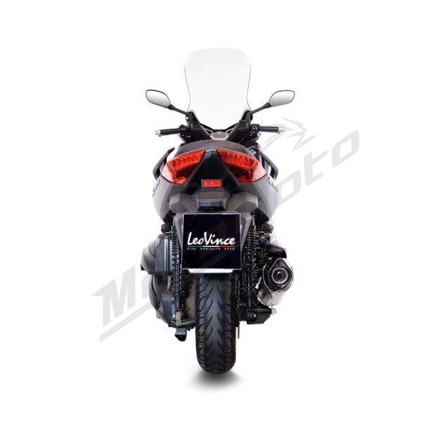 LEOVINCE LV One Evo Stainless Steel Slip-On Muffler YAMAHA YP 400 17-18