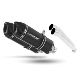Yamaha TDM 900 2002-2009 Exhaust Silencer Muffler HP1 BLACK + dB killer