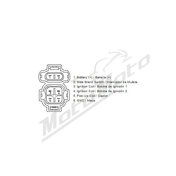 MOTOPLAT Komutatorius Honda XL / XRV 600/650 88-95