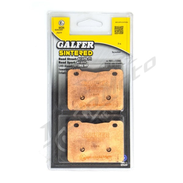 GALFER HH Sintered Brake Pads SYM MAXSYM 400cc 14-16