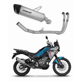CF MOTO 450 MT 2024 Full Exhaust System Titanium HP6 + dB killer