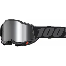 Krosiniai 100% Accuri 2 akiniai (Veidrodinis stikliukas) juodi