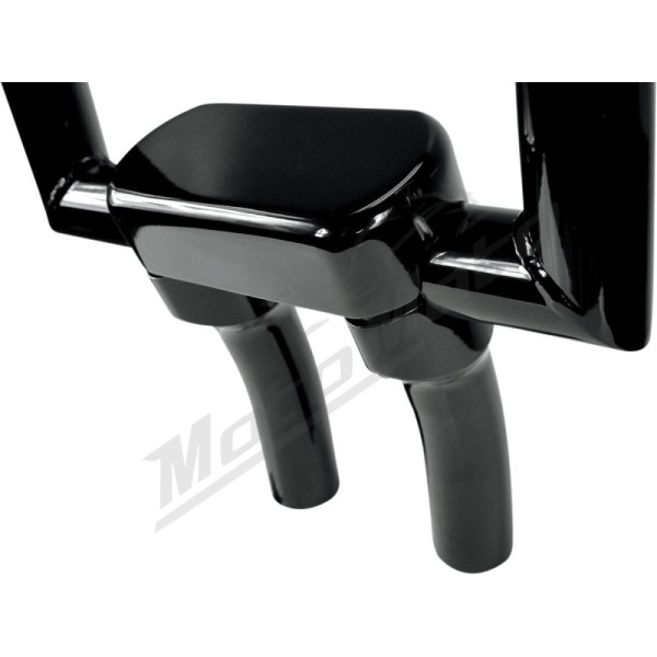LA CHOPPERS Hefty Handlebar Riser & Top Clamp Kit 14cm Harley Davidson FLD / FLDE / FLS / FXCW / FXDBB / FXLT / FXSB / XL / XR 883-1800 52-18