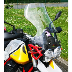 BULLSTER Windshield 57cm Clear Moto Guzzi V85 850TT 19-24